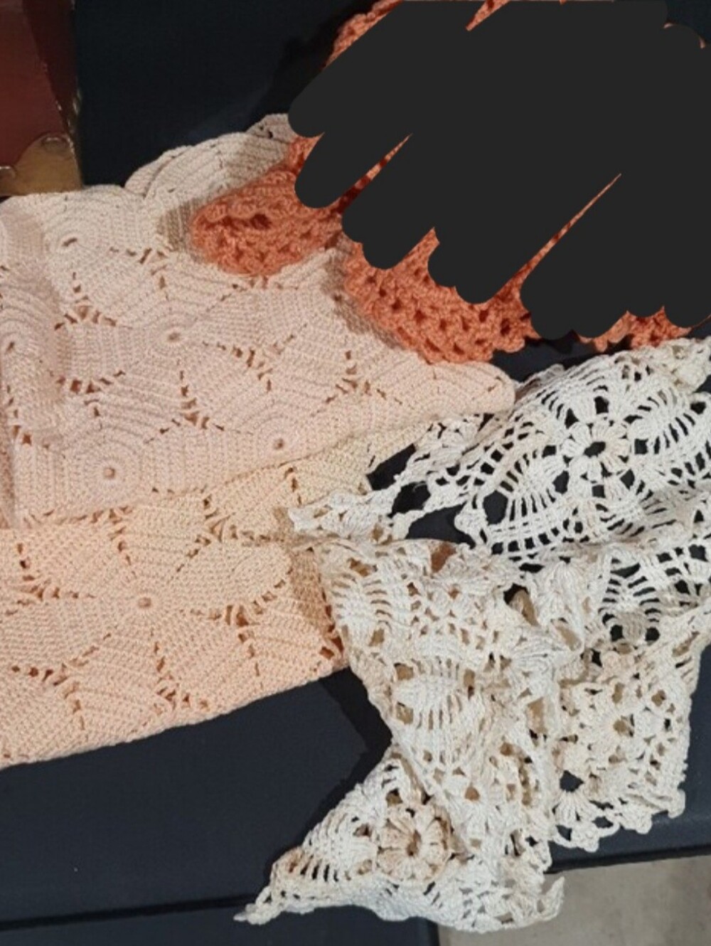 Vintage Crochet Doily Bundle -